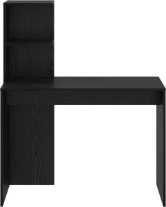 Biurko vidaXL Czarne 102 cm x 50 cm 3