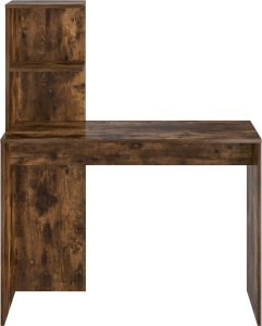 Biurko vidaXL Ciemnobrązowe 102 cm x 50 cm 4