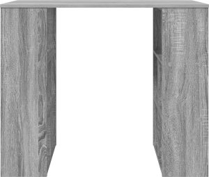 Biurko vidaXL Szare 90 cm x 50 cm 2