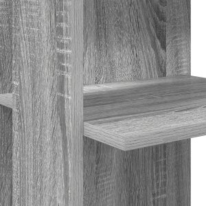 Biurko vidaXL Szare 140 cm x 75 cm 2