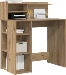 Biurko vidaXL Dąb 90 cm x 48 cm 3