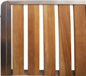 vidaXL Zestaw 7-częściowy z litego drewna akacjowego, Stół do ogrodu 200x90x74.5 cm z litego drewna akacjowego, Składane krzesła ogrodowe 2 szt. z litego drewna akacjowego i metalu, Składane krzesła ogrodowe 4 szt. z litego dr 8