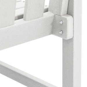 vidaXL Krzesełka do jadalni w ogrodzie 4 szt. Białe 65,5x55,5x88 cm HDPE, Krzesełka do jadalni w ogrodzie 2 szt. Białe HDPE 7
