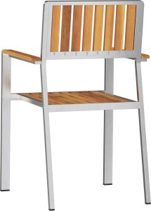 vidaXL Krzesła ogrodowe do układania 8 szt. 54,5x56x87 cm Lite drewno tekowe, Krzesła ogrodowe do układania 4 szt. Lite drewno tekowe i metal 4