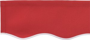 vidaXL Tkanina do wymiany markizy na stelaż 3.5x2 m w kolorze czerwonym 5