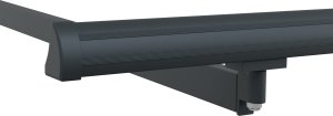 vidaXL Ręczny stelaż markizy teleskopowej 2.5x2 m Metal 7