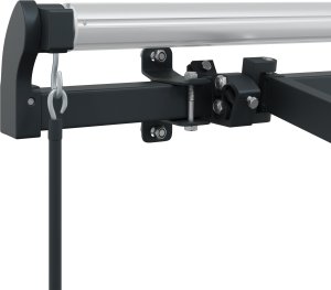 vidaXL Ręczny stelaż markizy teleskopowej 2.5x2 m Metal 8