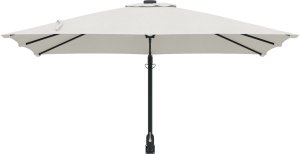 vidaXL Parasol na Patio Piasek Poliester, Aluminium Duży Składany 2