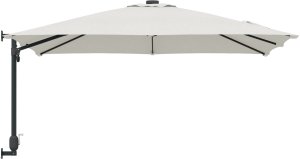 vidaXL Parasol na Patio Piasek Poliester, Aluminium Duży Składany 3
