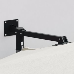 vidaXL Parasol wysięgowy piaskowy poliester, aluminium duży składany (42003227) 2