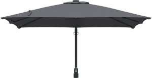 vidaXL Parasol Ogrodowy Antracytowy Poliester, Stal malowana proszkowo 3