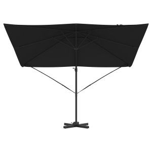 vidaXL Parasol Roma Wysięgnikowy Czarny 286x285x265 cm Aluminium 2