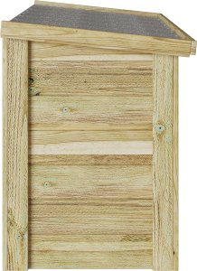 Skrzynia ogrodowa vidaXL Skrzynka do przechowywania 44x119x57 cm Impregnowana Wood Pine 3