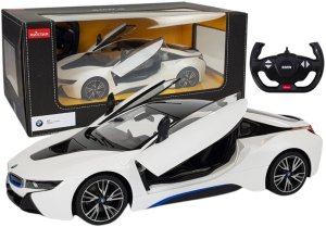 Auto R/C Sportowe Zdalnie Sterowane BMW i8 Rastar 1:14 Biały 1