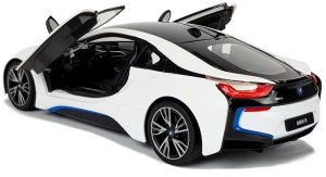 Auto R/C Sportowe Zdalnie Sterowane BMW i8 Rastar 1:14 Biały 4