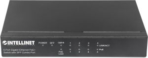 Switch Intellinet Network Solutions Gigabit 5-portowy PoE+ ze slotem SFP Combo (561174) 2