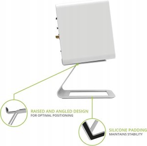 Kanto SE4 Podwyższone podstawki na średnie głośniki Kolor: Biały 3