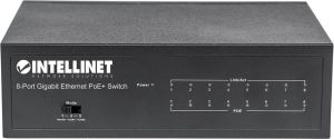 Switch Intellinet Network Solutions Gigabit 8x 1000Mbps RJ45 PoE/PoE+ 60W VLAN (561204) 2