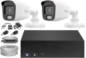 Zestaw do monitoringu 2x TVICAM-B2M-20DL, SSD-DVR-2MP Full HD HiLook by Hikvision 1