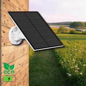 Bezprzewodowa Zewnętrzna Kamera WiFi Solarna 4MPX Eurolook K-14 3