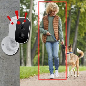 Bezprzewodowa Zewnętrzna Kamera WiFi Solarna 4MPX Eurolook K-14 4