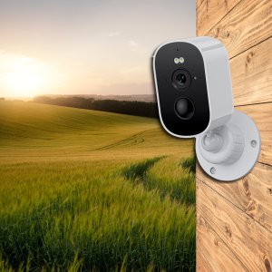 Bezprzewodowa Zewnętrzna Kamera WiFi Solarna 4MPX Eurolook K-14 6