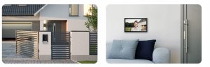 Zestaw wideodomofonowy EZVIZ HP7 z dwoma panelami bramowymi 3