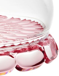 Guzzini VANITY Taca do ciasta z nóżką i pokrywą Flamingo pink 2