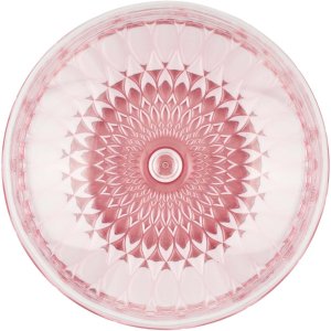 Guzzini VANITY Taca do ciasta z nóżką i pokrywą Flamingo pink 3