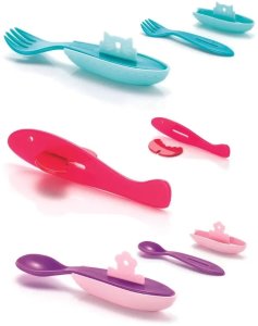 Guzzini PLAYPARK Dreiteiliges Kleinbesteck Set Assorted colors 1