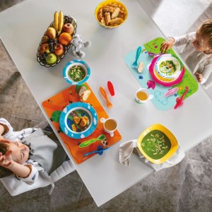 Guzzini PLAYPARK Dreiteiliges Kleinbesteck Set Assorted colors 4