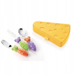 Guzzini TIP TOP TAP Sztućce 3 zestaw z etui w różnych kolorach 2