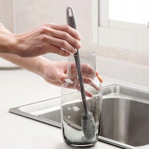 Geko Szczotka silikonowa do mycia szklanek i butelek 31cm (375) 5