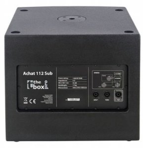 the box pro Achat 112 Sub Kompaktowy Subwoofer pasywny 12" 350W RMS 4 Ohm 4