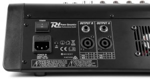 Powermikser 8- kanałowy PDM-M804A Power Dynamics one size 7