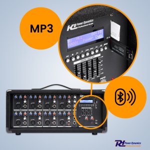Mentor Powermikser 8-kanałowy PDM-C805A Power Dynamics one size 9