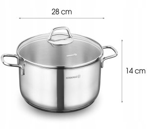 Puodas troškinimui Korkmaz Perla Ø28cm, KRA1572, 8,5 l 6