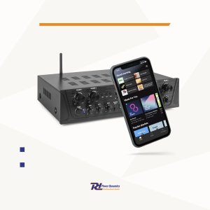 Power Dynamics Wzmacniacz audio PV240BT 4 strefowy 400W BT USB SD FM pilot one size 16