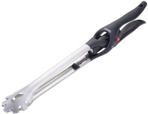 TROIKA BBQ01/ST szczypce kuchenne 450 mm Silikon, Stal nierdzewna Plastik 1