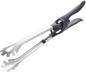 Troika TROIKA BBQ01/ST szczypce kuchenne 450 mm Silikon, Stal nierdzewna Plastik 2