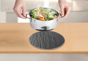 Wenko Podstawka pod garnek, szklana, Ø 20 cm, WENKO 2