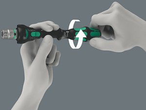 Wera 8000B Limited Edition Zyklop Speedknarre m 3/8" Antrieb 5