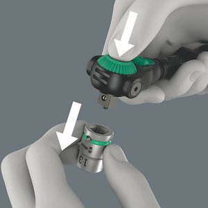 Wera 8000B Limited Edition Zyklop Speedknarre m 3/8" Antrieb 8