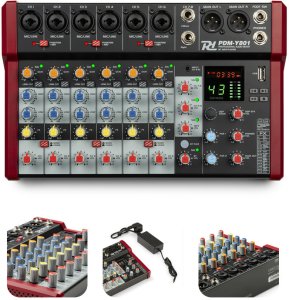 Mikser 8- kanałowy PDM-Y801 Power Dynamics one size 1