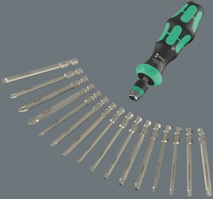 Wera Kraftform Kompakt 60 RA-R Imperial 1, 17-teilig 6