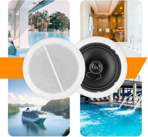 Zestaw głośników instalacyjnych 6,5" 100W PD MS65 one size 18