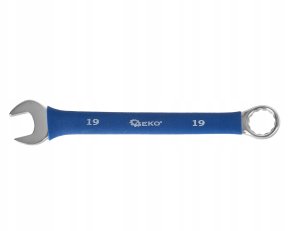 Geko Klucze płasko-oczkowe polerowane z gumowym uchwytem AntiSlip 6-36mm 25el. CRV (4) 3