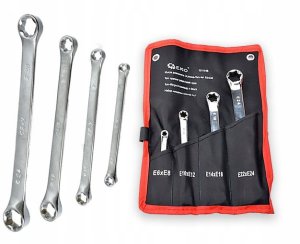 Geko Klucze polerowane Oczkowe-Torx 4el.E6-E24(40) 7