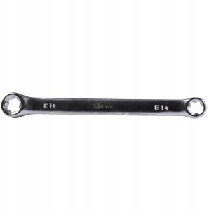 Geko Klucze polerowane Oczkowe-Torx 4el.E6-E24(40) 10