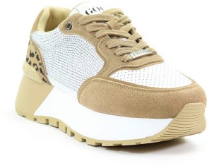 GOE Damskie sneakersy brązowe RR2N4070 BROWN 37 2